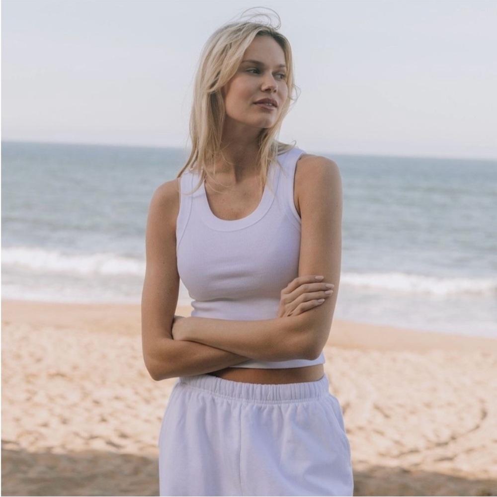 Daily Drills Ribbed Logo Tank, M/L